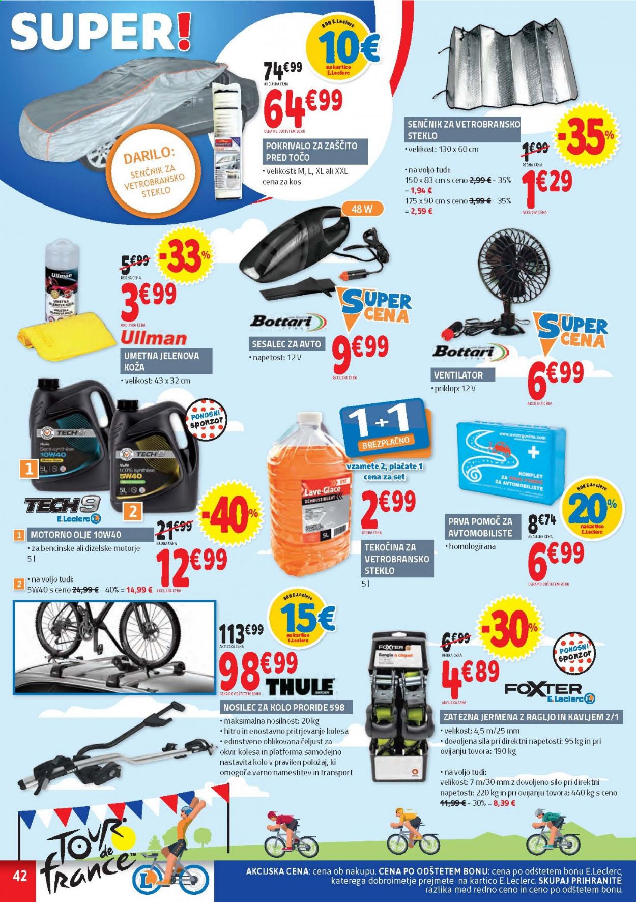 E.Leclerc katalog - 23.6.2021 - 3.7.2021. Stran 42