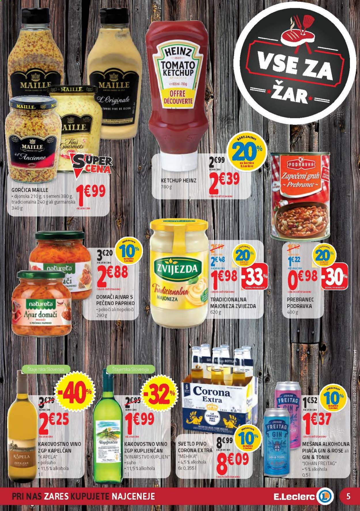 E.Leclerc katalog - 23.6.2021 - 3.7.2021. Stran 5