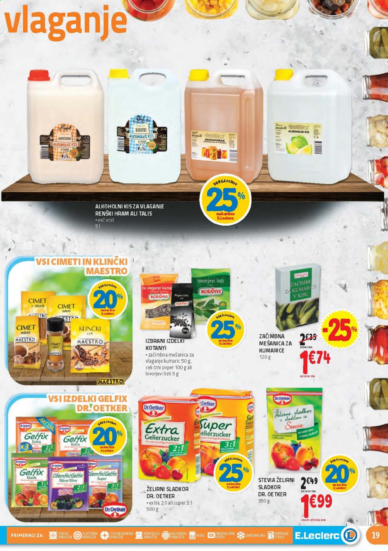 E.Leclerc katalog - 23.6.2021 - 3.7.2021. Stran 19