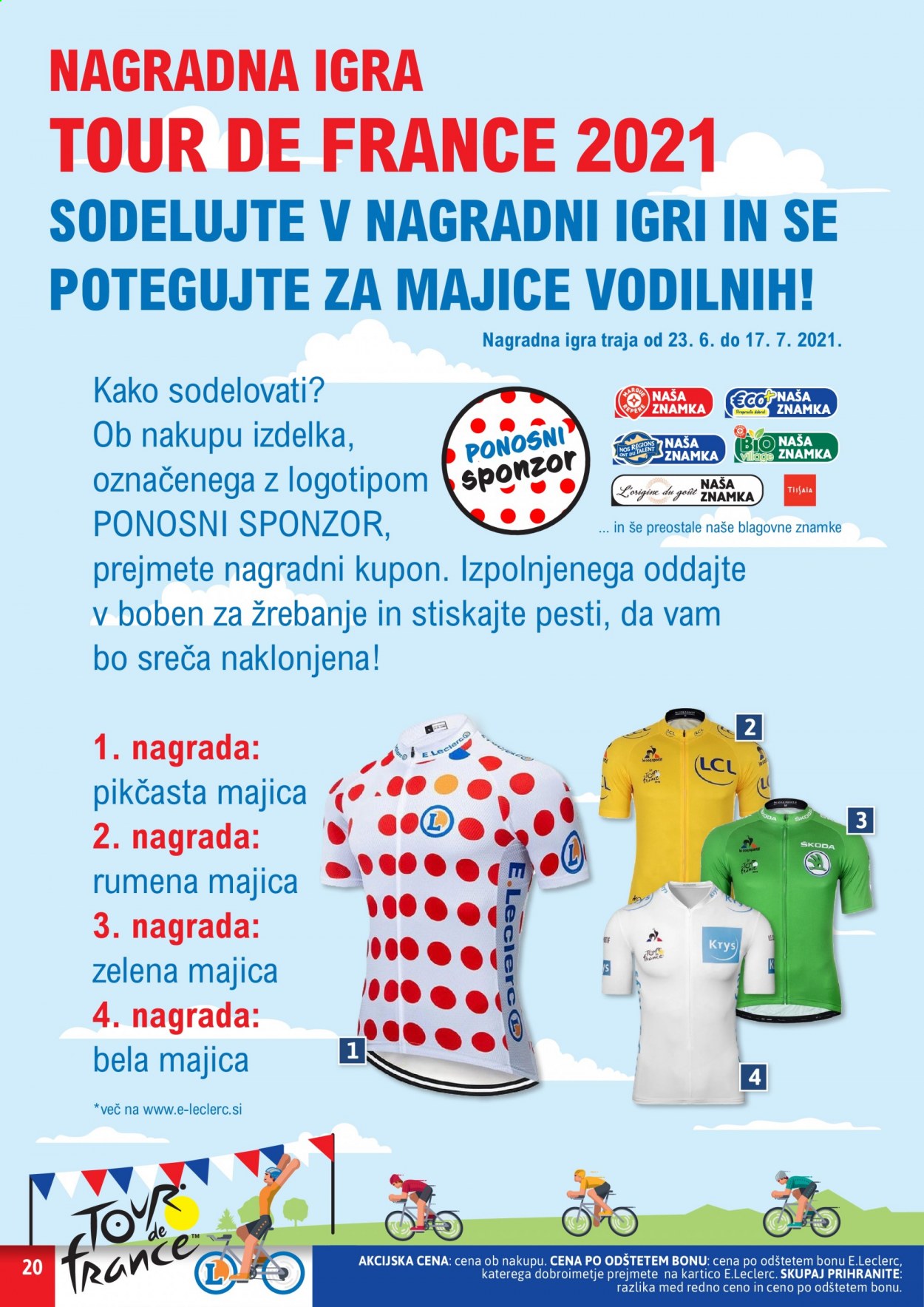 E.Leclerc katalog - 23.6.2021 - 3.7.2021. Stran 20