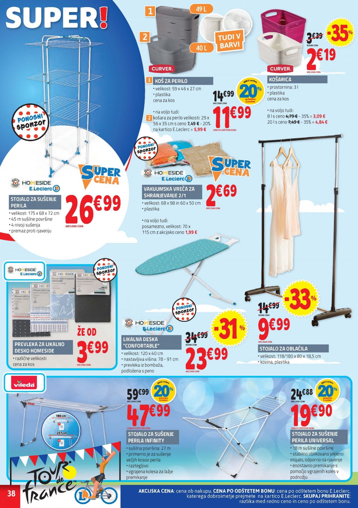 E.Leclerc katalog - 23.6.2021 - 3.7.2021. Stran 38