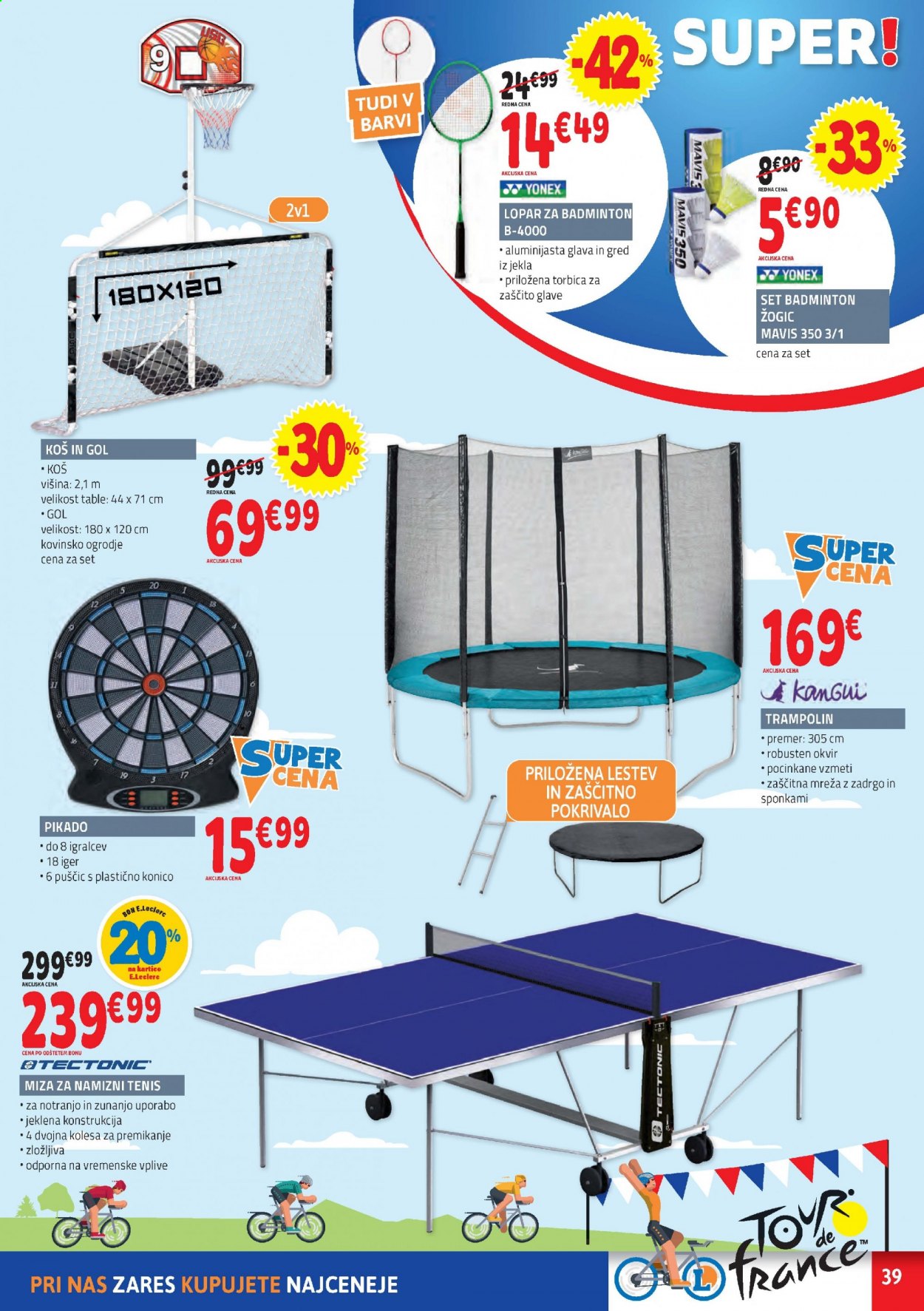 E.Leclerc katalog - 23.6.2021 - 3.7.2021. Stran 39