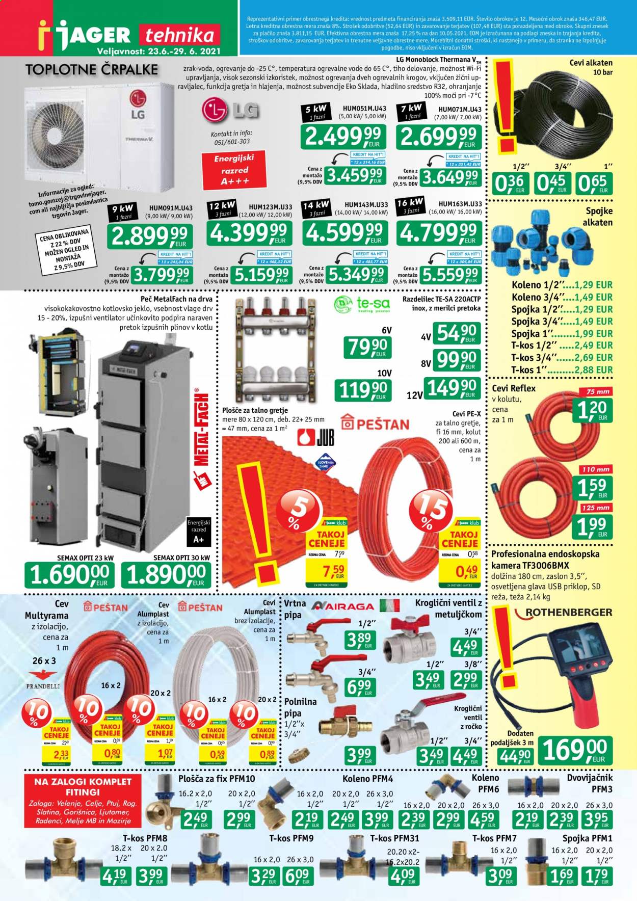 JAGER katalog - 23.6.2021 - 29.6.2021. Stran 1