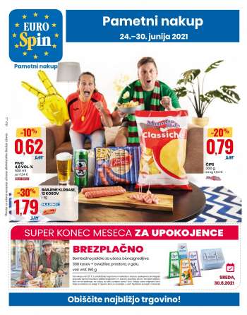 EuroSpin katalog - 24.06.2021 - 30.06.2021.
