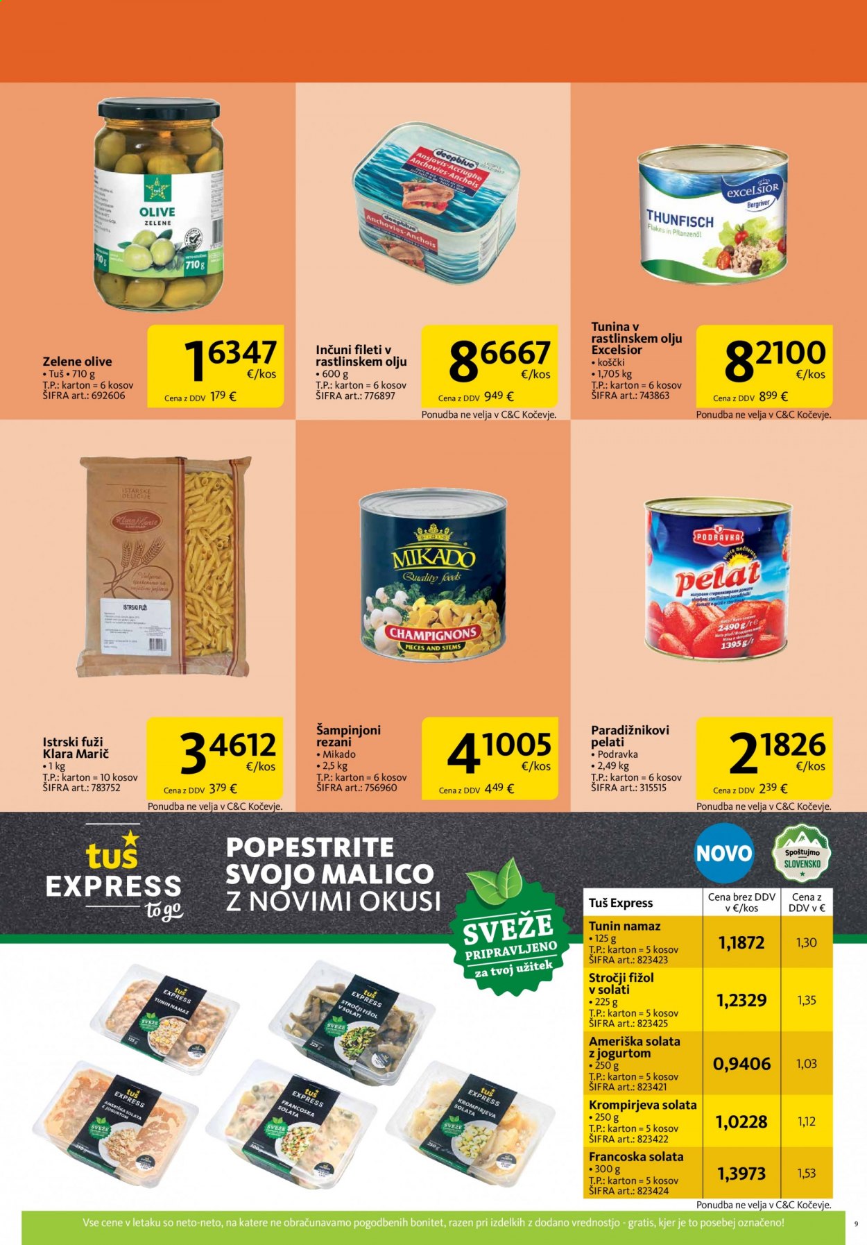 Tuš Cash & Carry katalog - 24.6.2021 - 5.7.2021. Stran 9