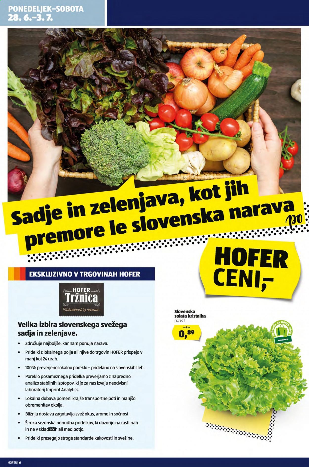 Hofer katalog - 24.6.2021 - 3.7.2021. Stran 6