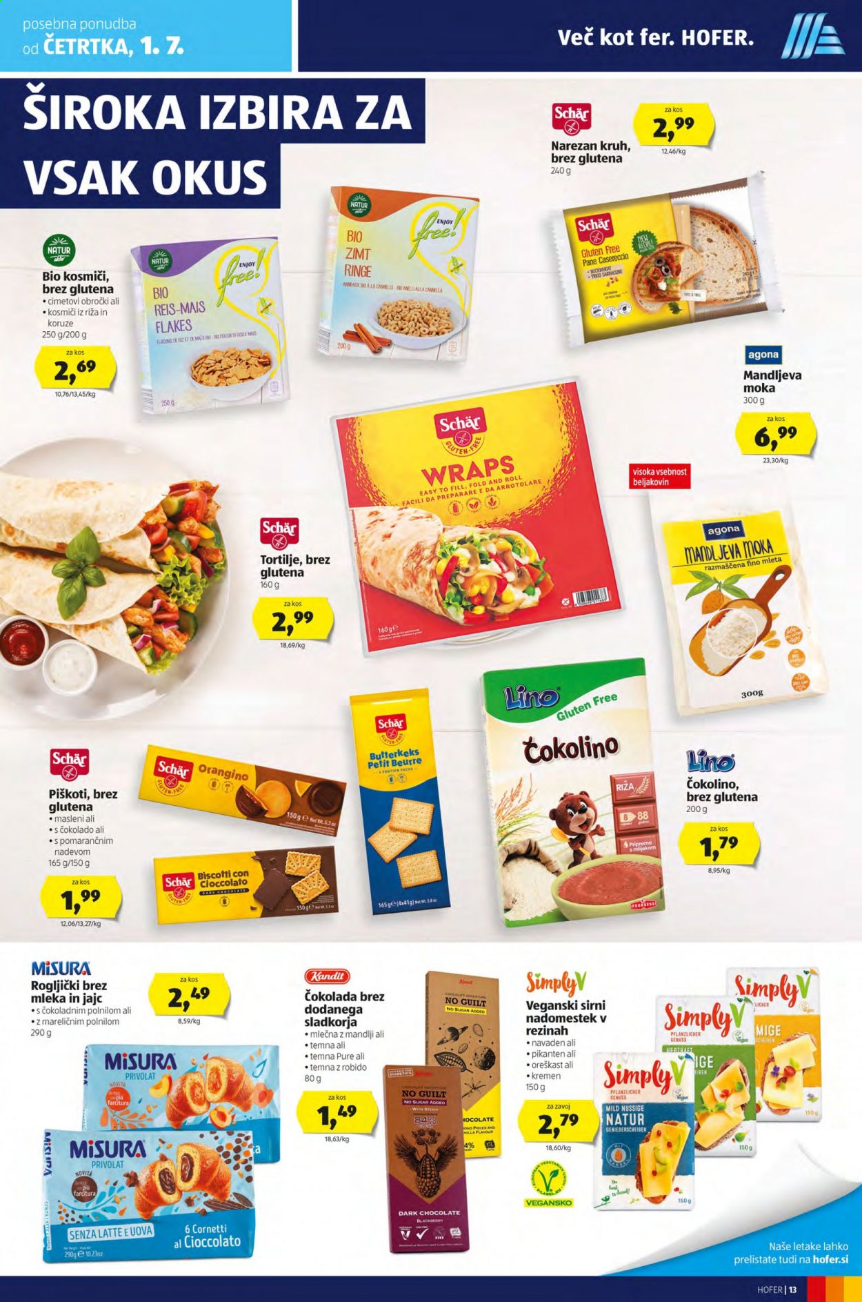 Hofer katalog - 24.6.2021 - 3.7.2021. Stran 13
