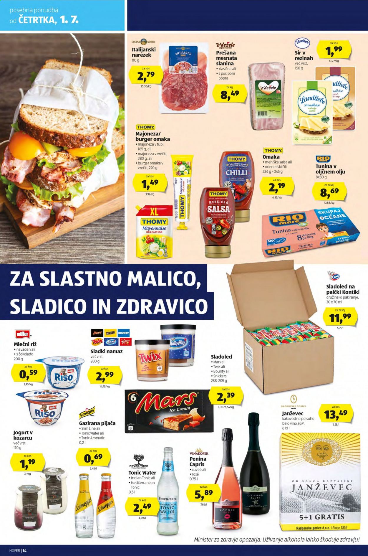 Hofer katalog - 24.6.2021 - 3.7.2021. Stran 14