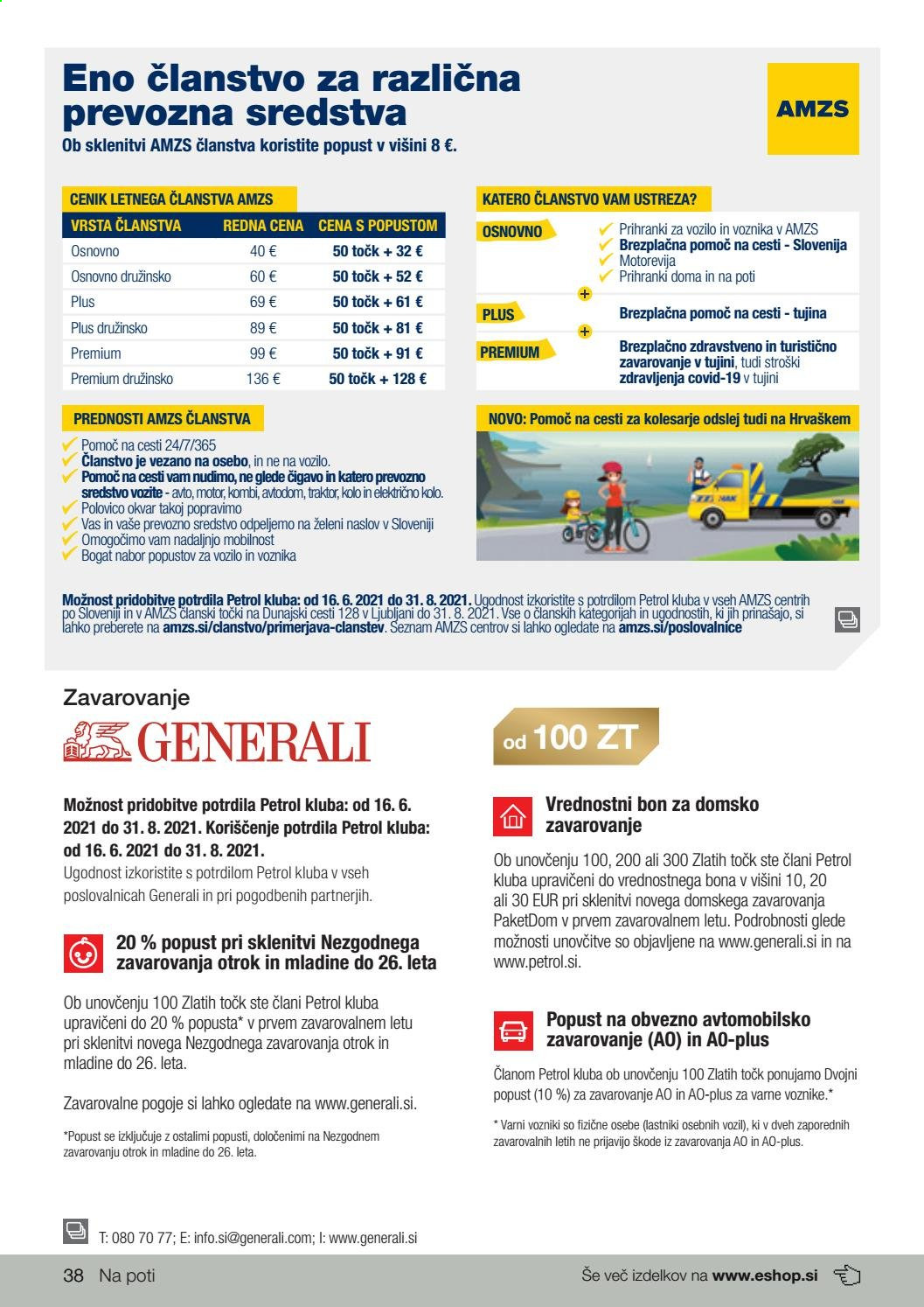 Petrol katalog - 16.6.2021 - 31.8.2021. Stran 38