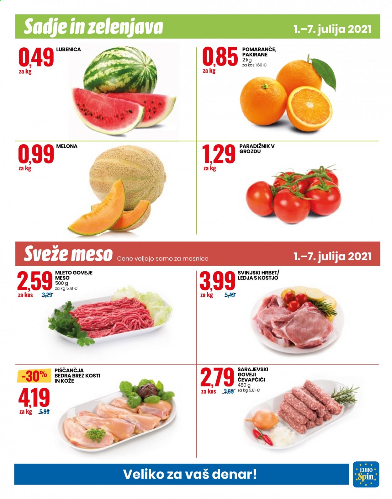 EuroSpin katalog - 1.7.2021 - 7.7.2021. Stran 13