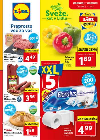 Lidl katalog - 01.07.2021 - 11.07.2021.