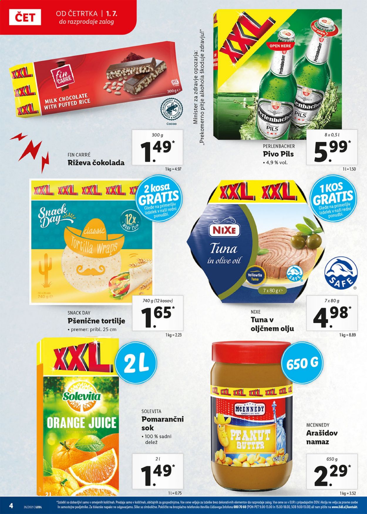 Lidl katalog - 1.7.2021 - 11.7.2021. Stran 4