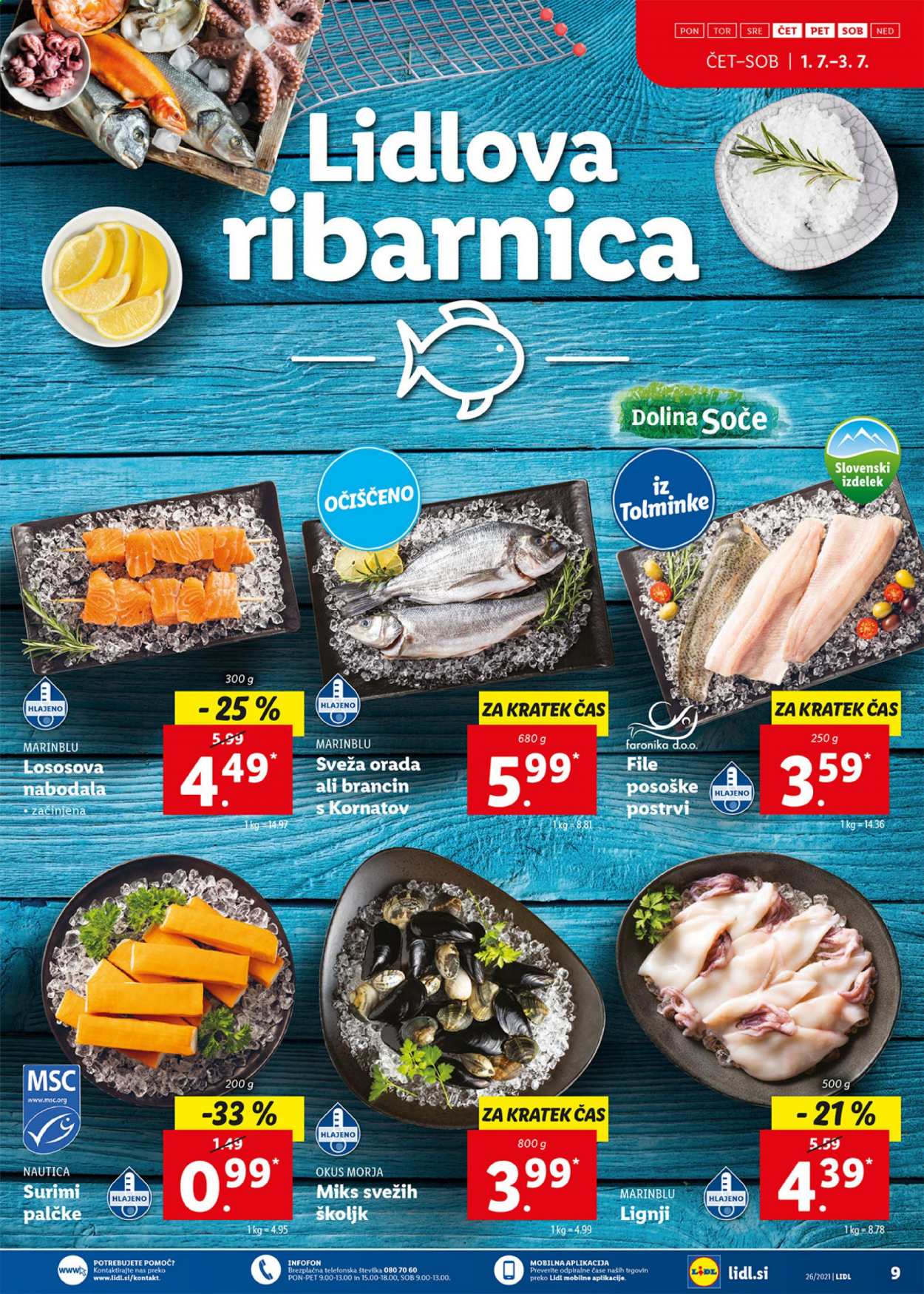 Lidl katalog - 1.7.2021 - 11.7.2021. Stran 9