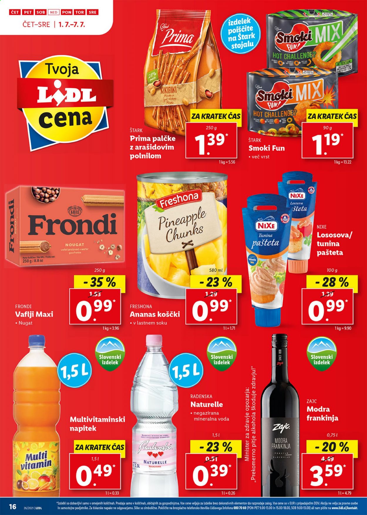 Lidl katalog - 1.7.2021 - 11.7.2021. Stran 16