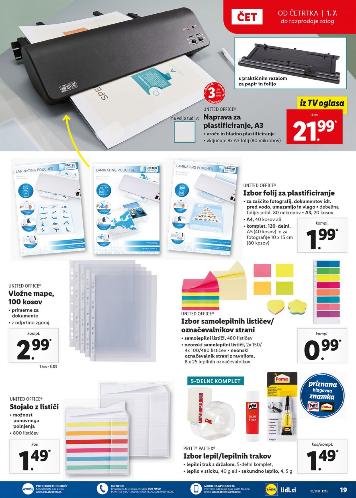 Lidl katalog - 1.7.2021 - 11.7.2021. Stran 19