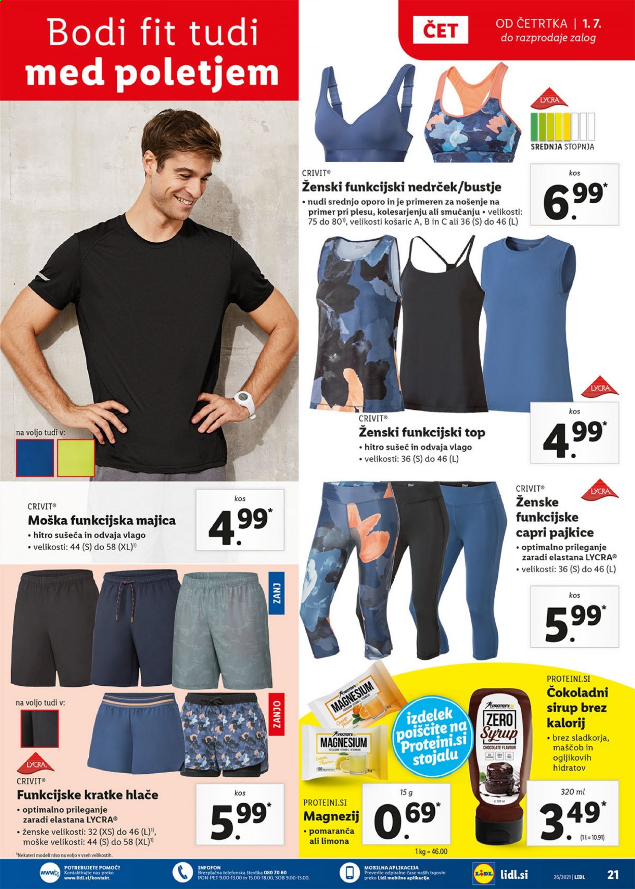 Lidl katalog - 1.7.2021 - 11.7.2021. Stran 21
