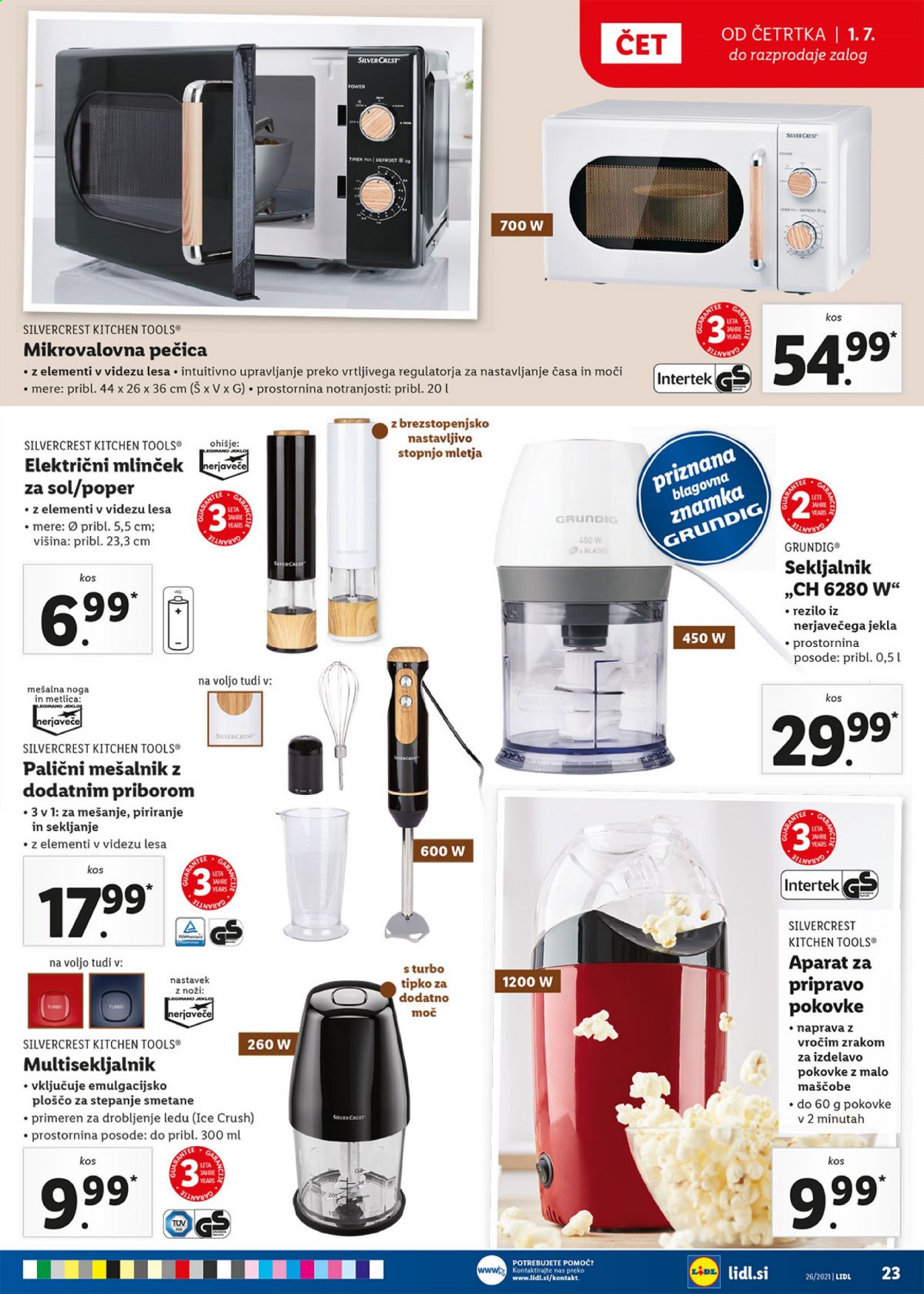 Lidl katalog - 1.7.2021 - 11.7.2021. Stran 23