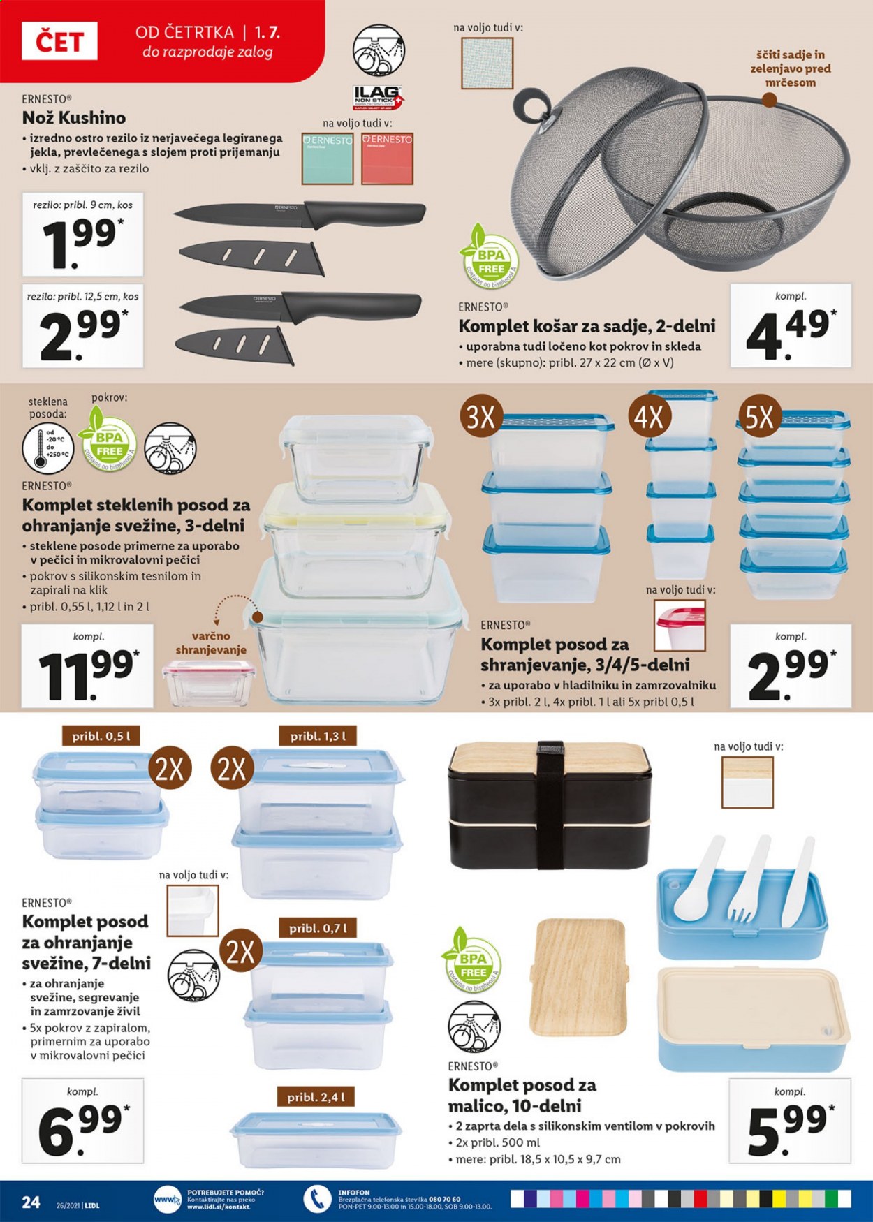 Lidl katalog - 1.7.2021 - 11.7.2021. Stran 24