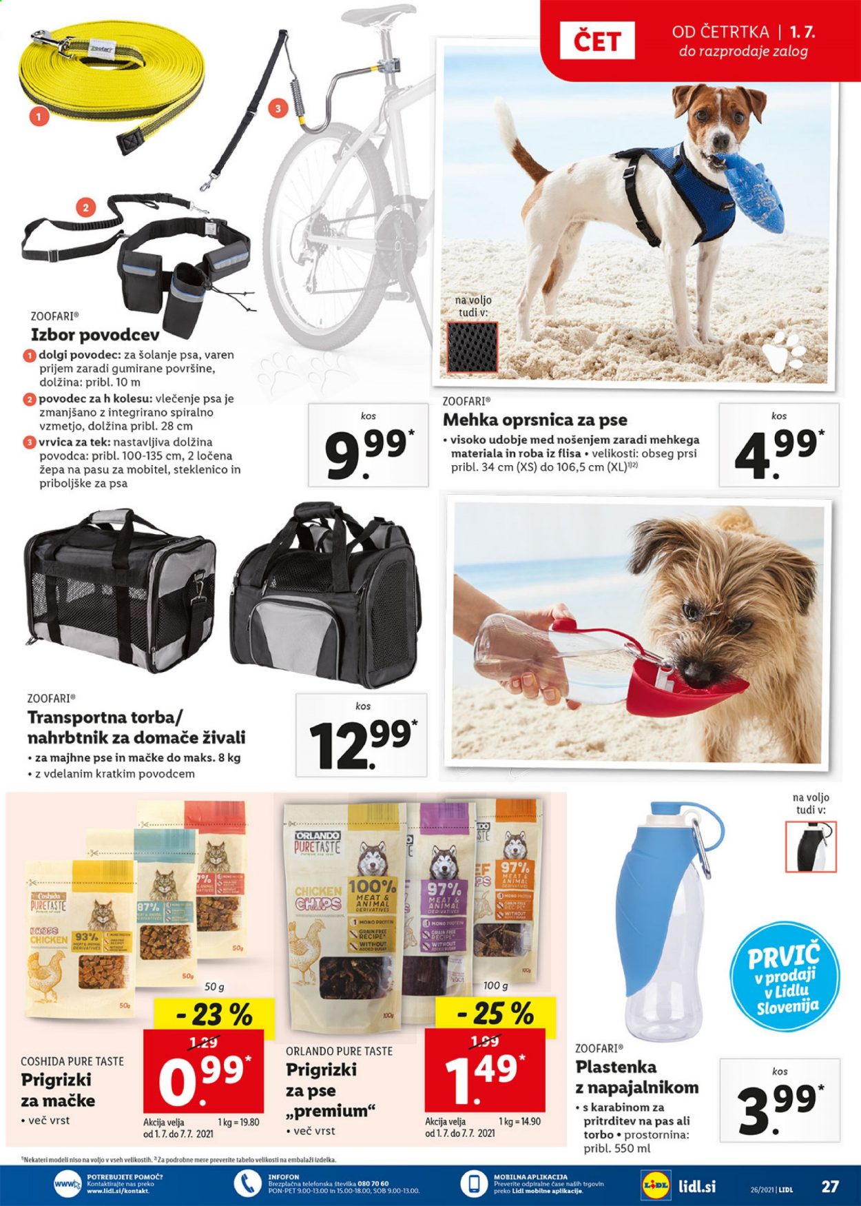 Lidl katalog - 1.7.2021 - 11.7.2021. Stran 27