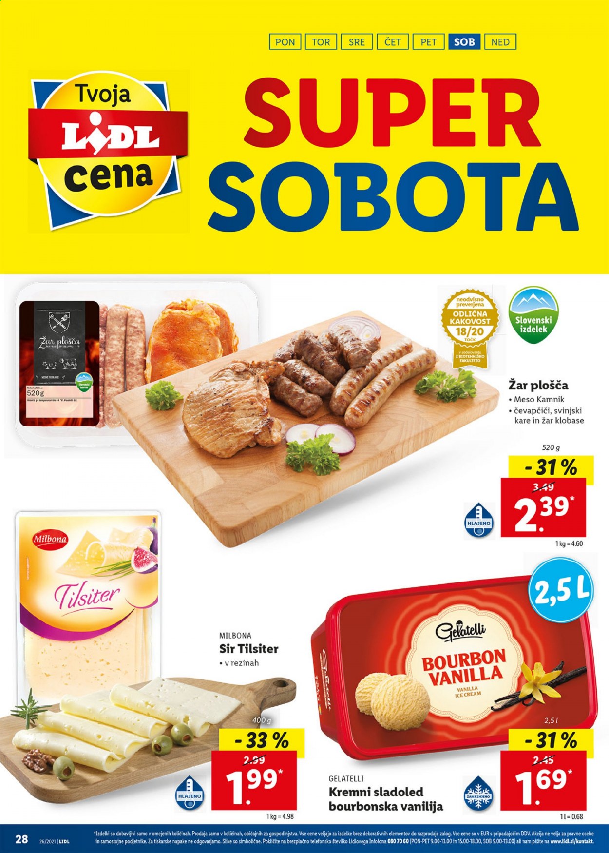 Lidl katalog - 1.7.2021 - 11.7.2021. Stran 28