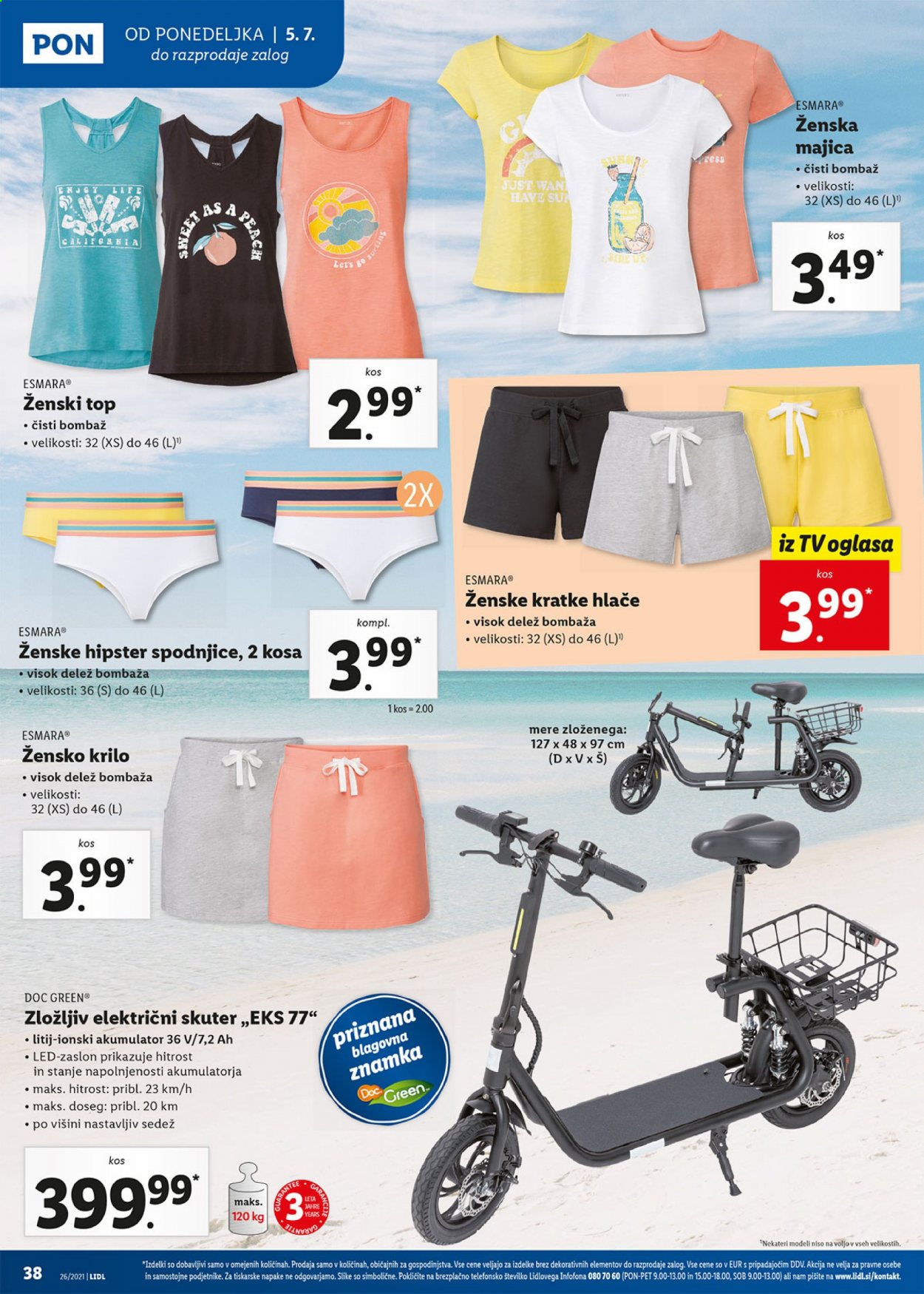 Lidl katalog - 1.7.2021 - 11.7.2021. Stran 38