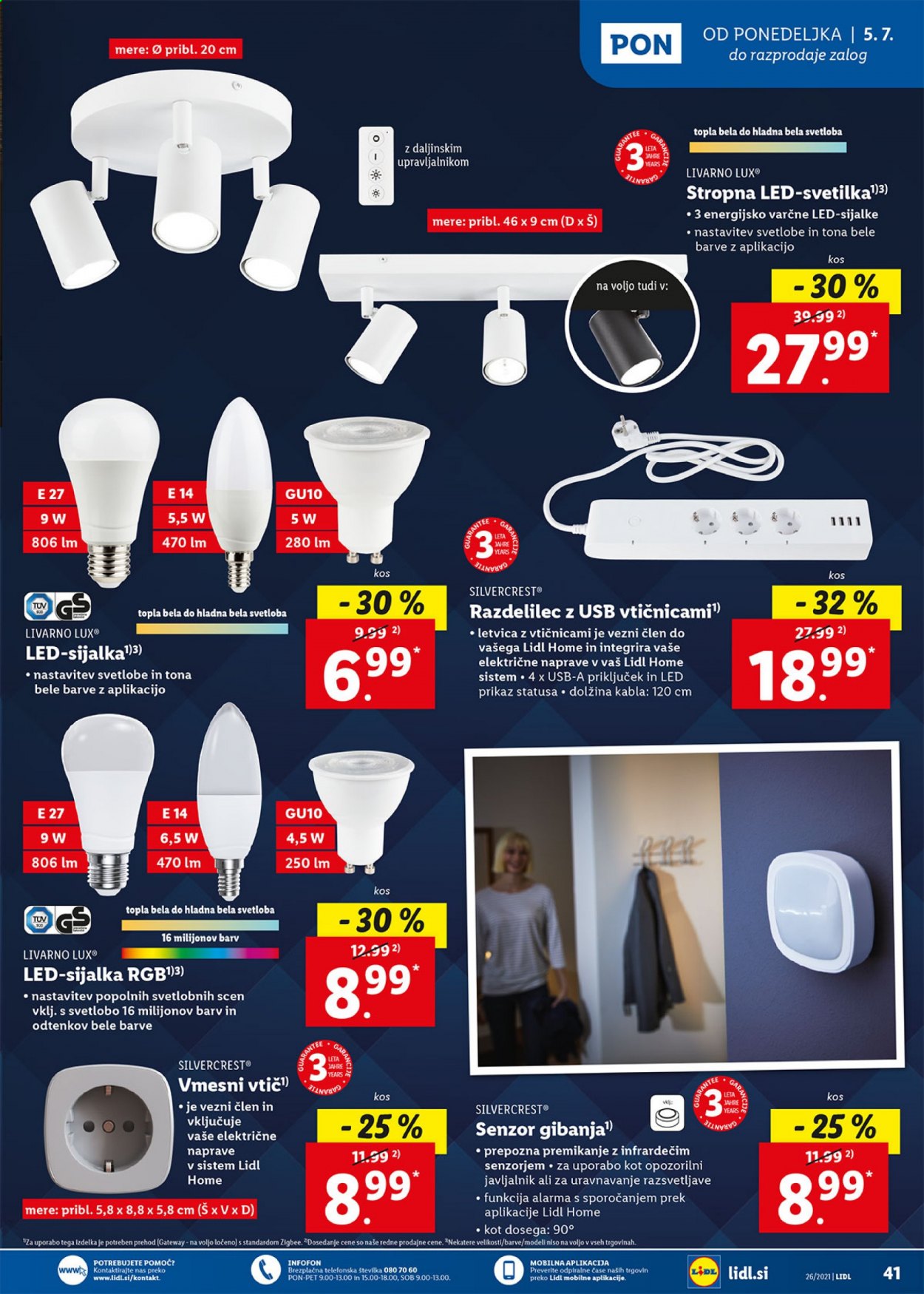 Lidl katalog - 1.7.2021 - 11.7.2021. Stran 41