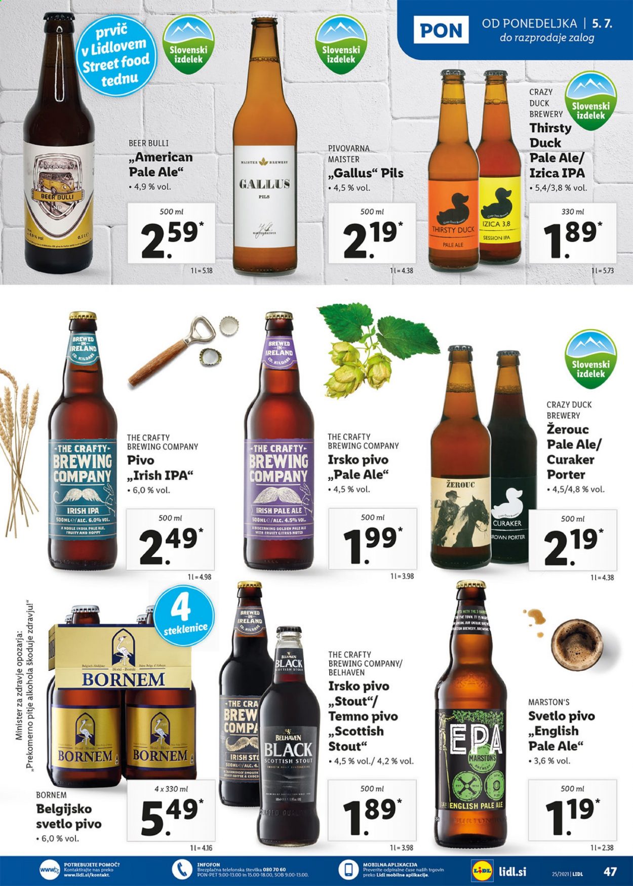 Lidl katalog - 1.7.2021 - 11.7.2021. Stran 47