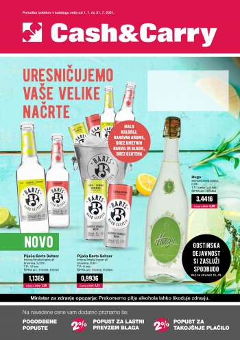 Mercator Cash & Carry katalog - 01.07.2021 - 31.07.2021.