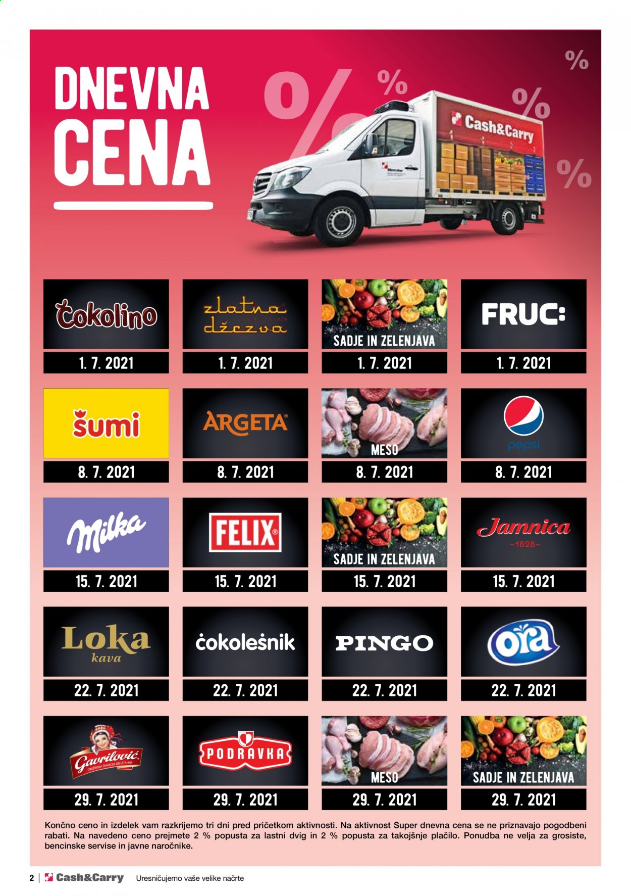 Mercator Cash & Carry katalog - 1.7.2021 - 31.7.2021. Stran 2