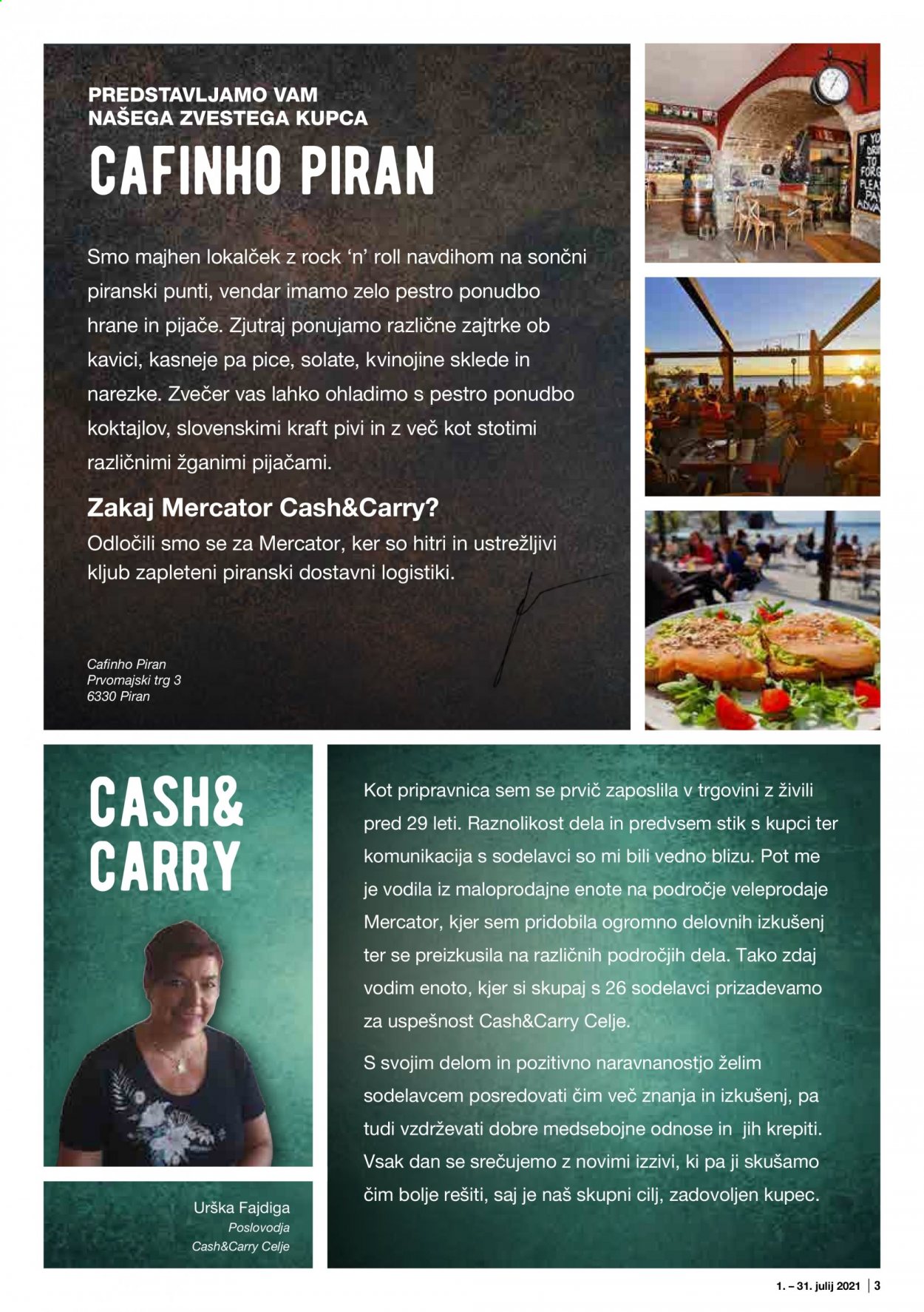 Mercator Cash & Carry katalog - 1.7.2021 - 31.7.2021. Stran 3