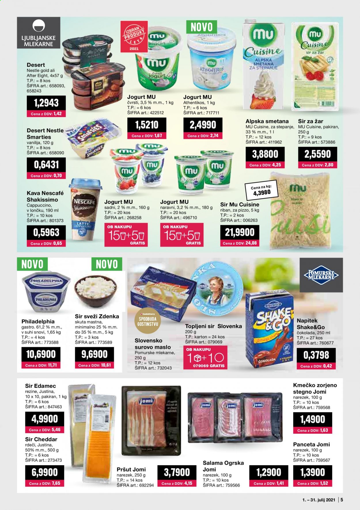 Mercator Cash & Carry katalog - 1.7.2021 - 31.7.2021. Stran 5