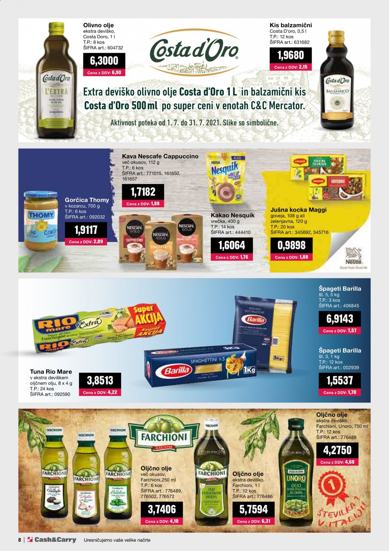 Mercator Cash & Carry katalog - 1.7.2021 - 31.7.2021. Stran 8