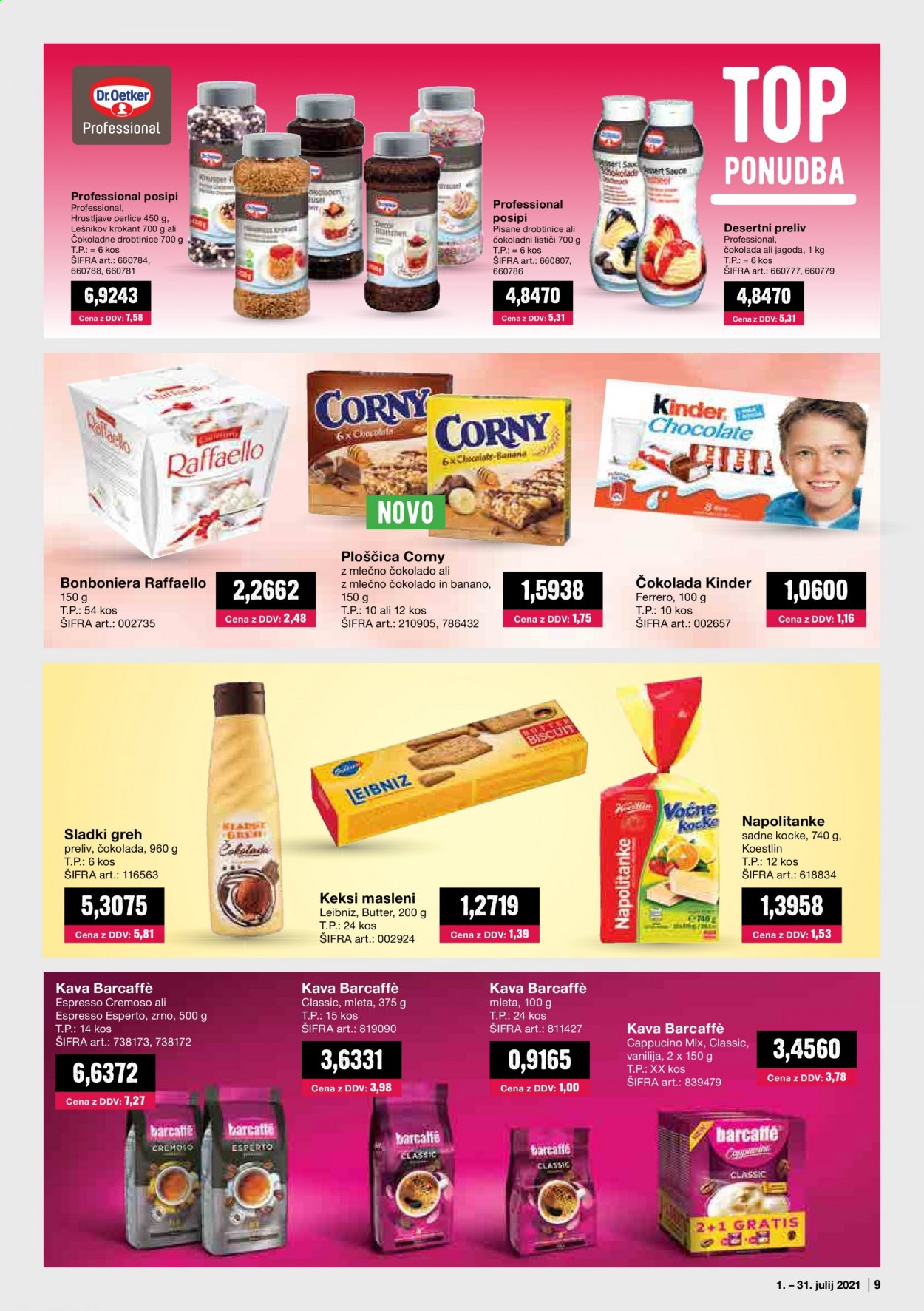 Mercator Cash & Carry katalog - 1.7.2021 - 31.7.2021. Stran 9