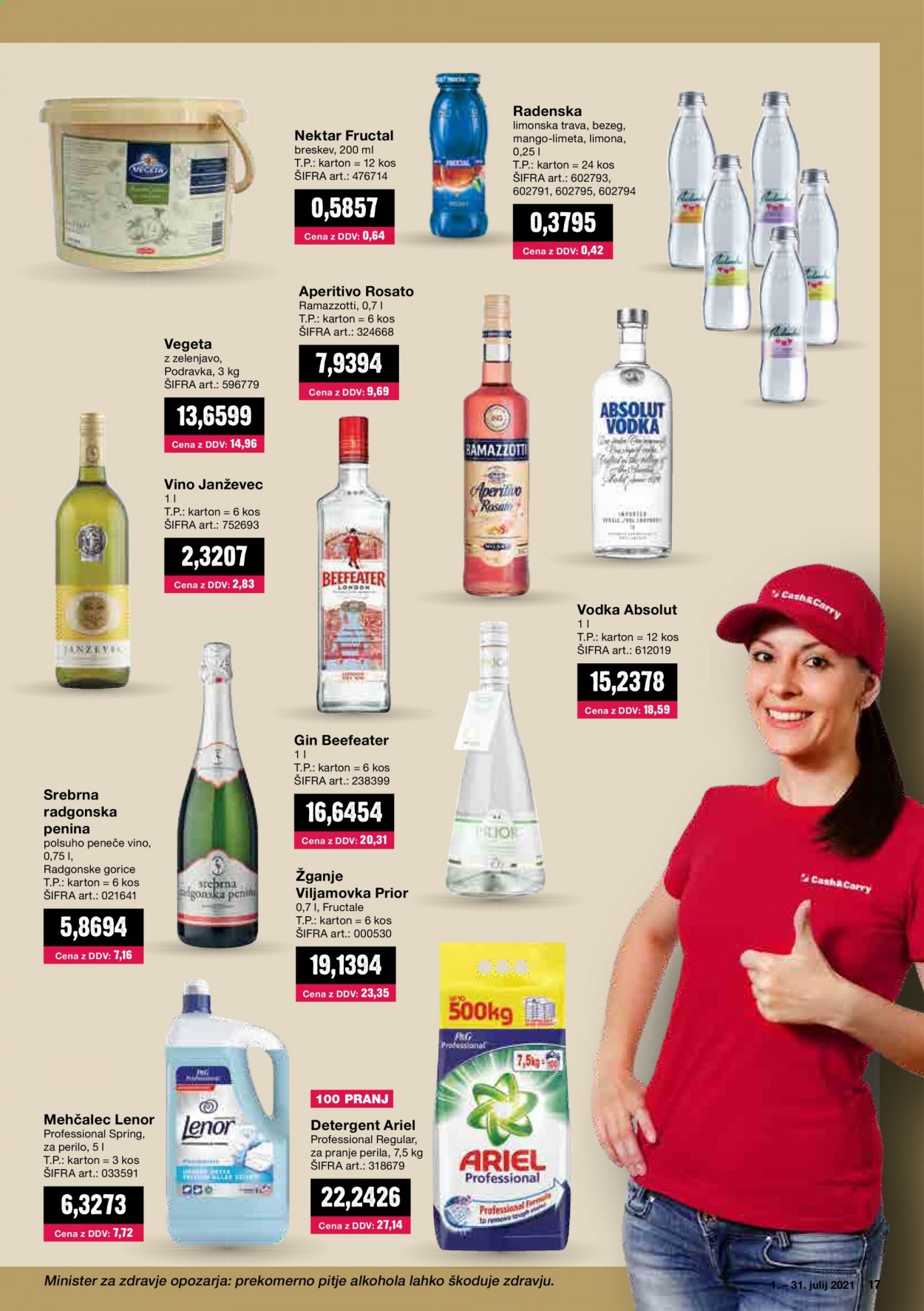 Mercator Cash & Carry katalog - 1.7.2021 - 31.7.2021. Stran 17