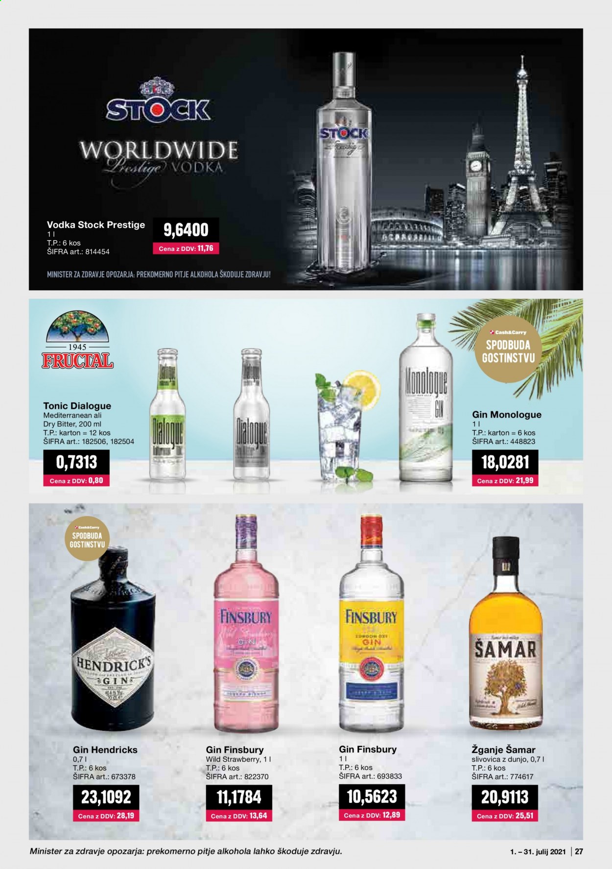 Mercator Cash & Carry katalog - 1.7.2021 - 31.7.2021. Stran 27