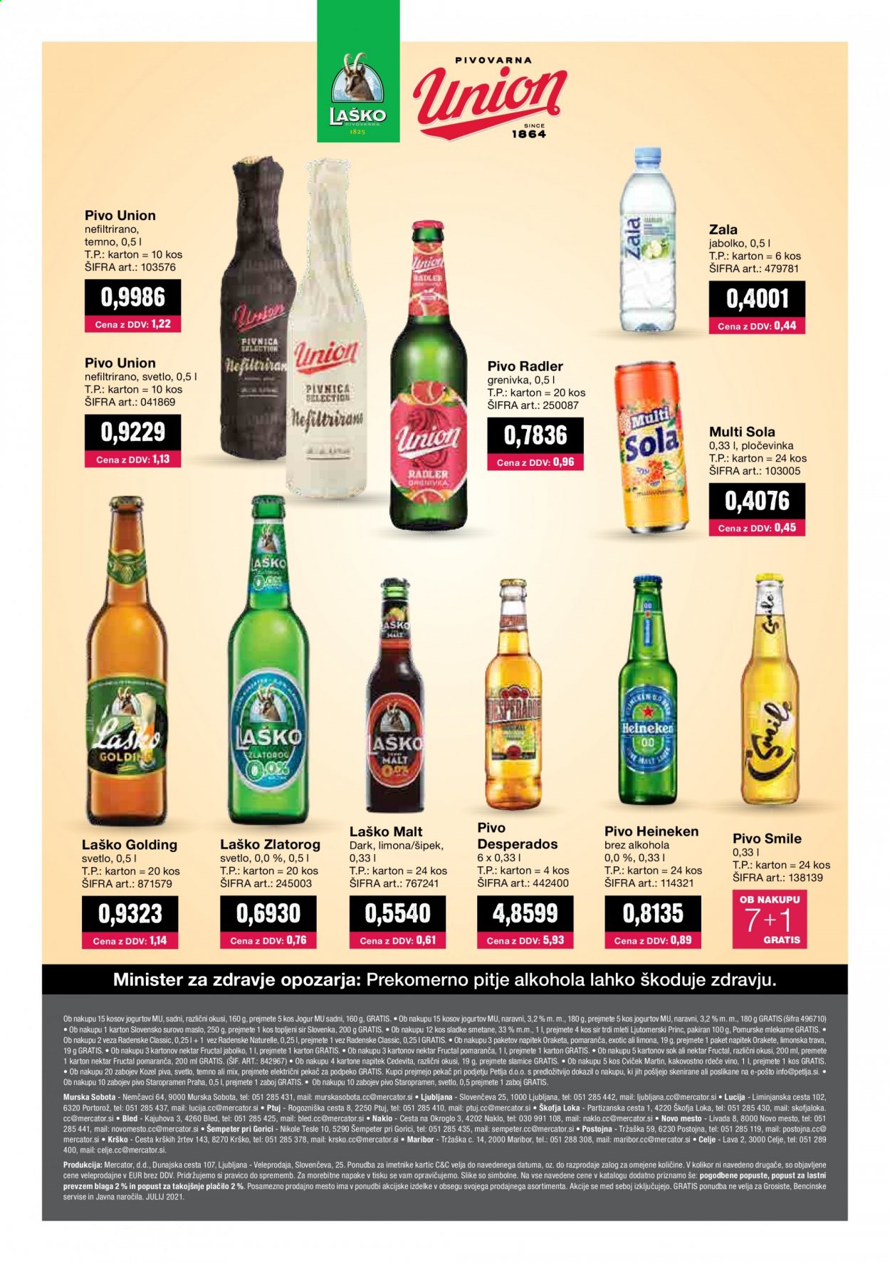 Mercator Cash & Carry katalog - 1.7.2021 - 31.7.2021. Stran 32