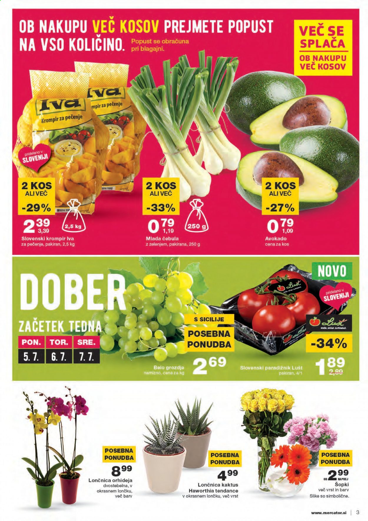 Mercator katalog - 1.7.2021 - 7.7.2021. Stran 3