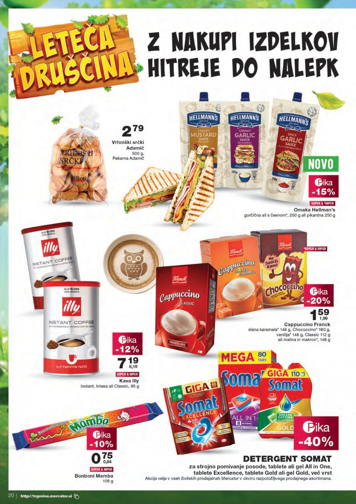 Mercator katalog - 1.7.2021 - 7.7.2021. Stran 20