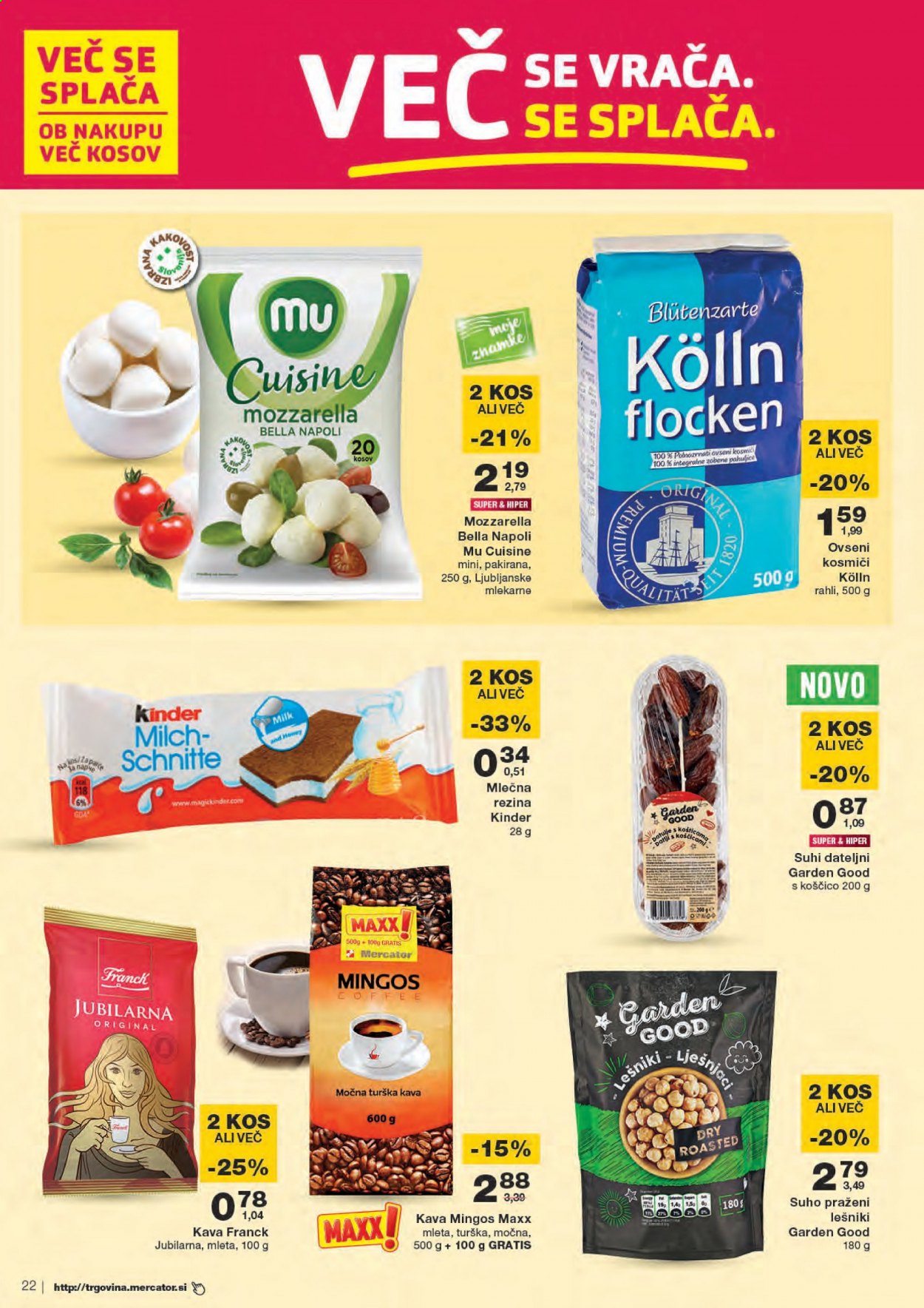 Mercator katalog - 1.7.2021 - 7.7.2021. Stran 22