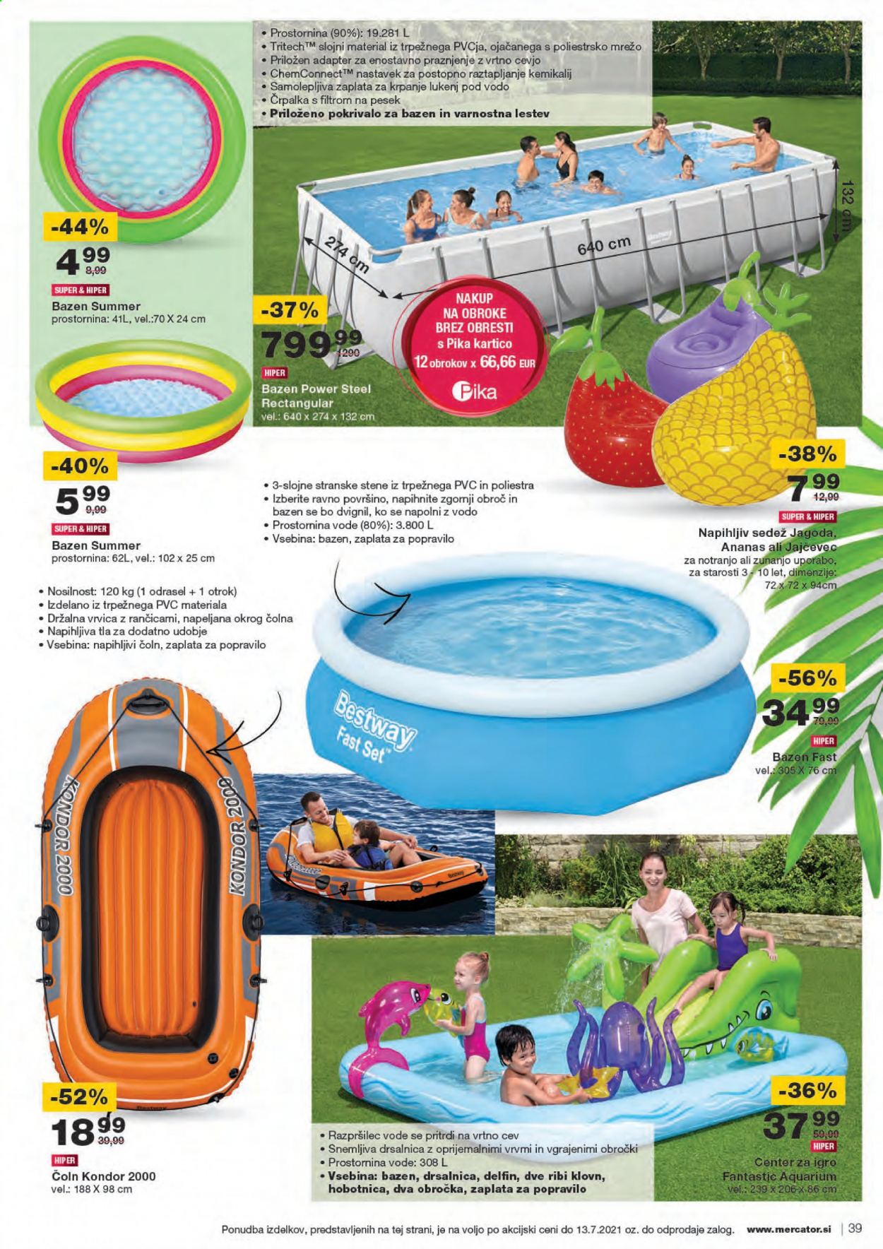 Mercator katalog - 1.7.2021 - 7.7.2021. Stran 39