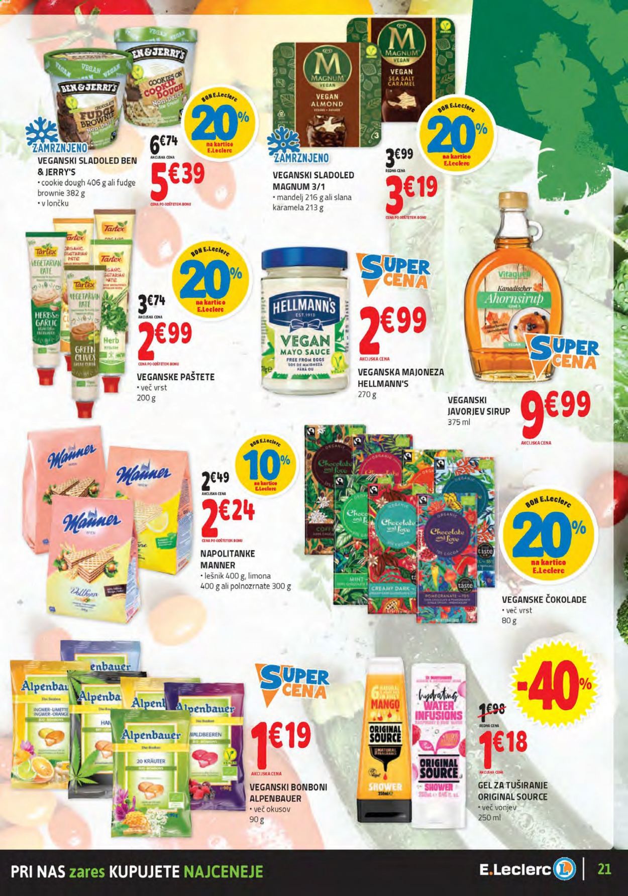 E.Leclerc katalog - 30.6.2021 - 10.7.2021. Stran 21