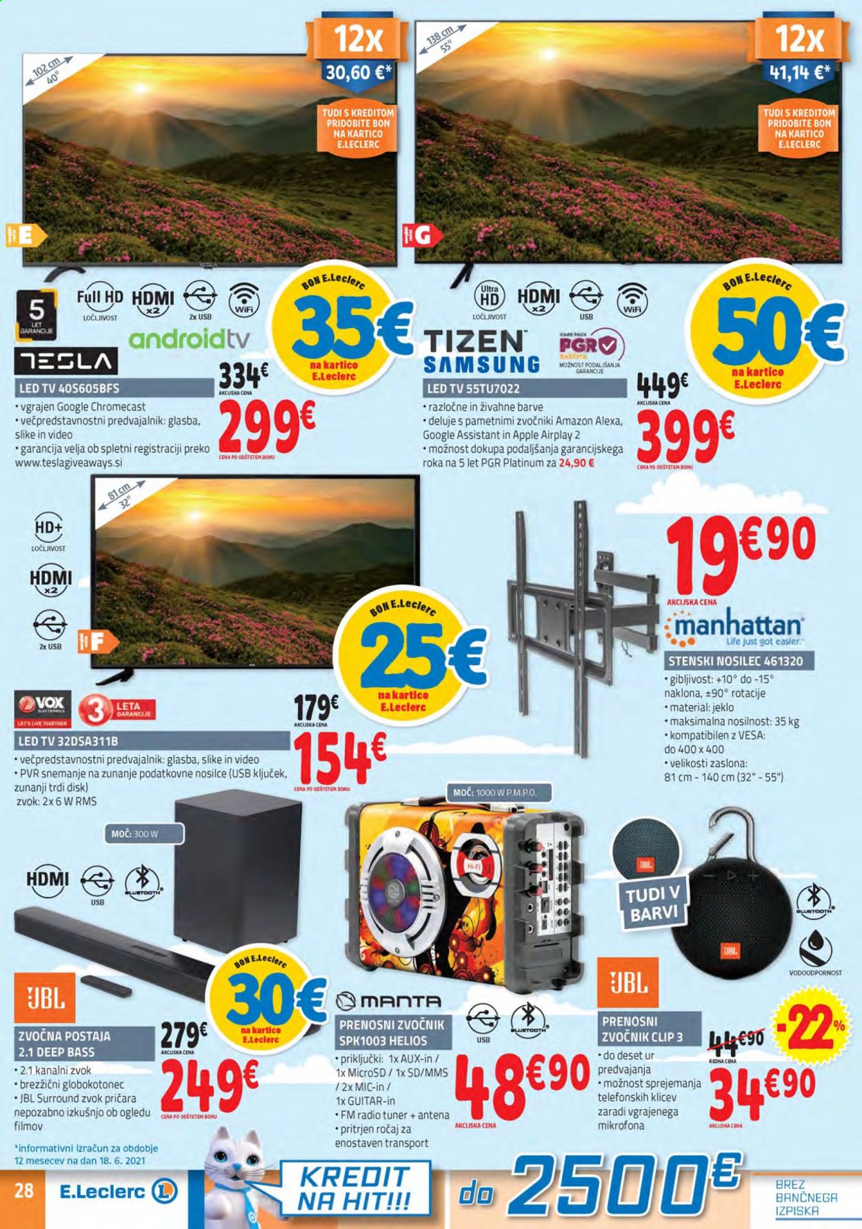 E.Leclerc katalog - 30.6.2021 - 10.7.2021. Stran 28