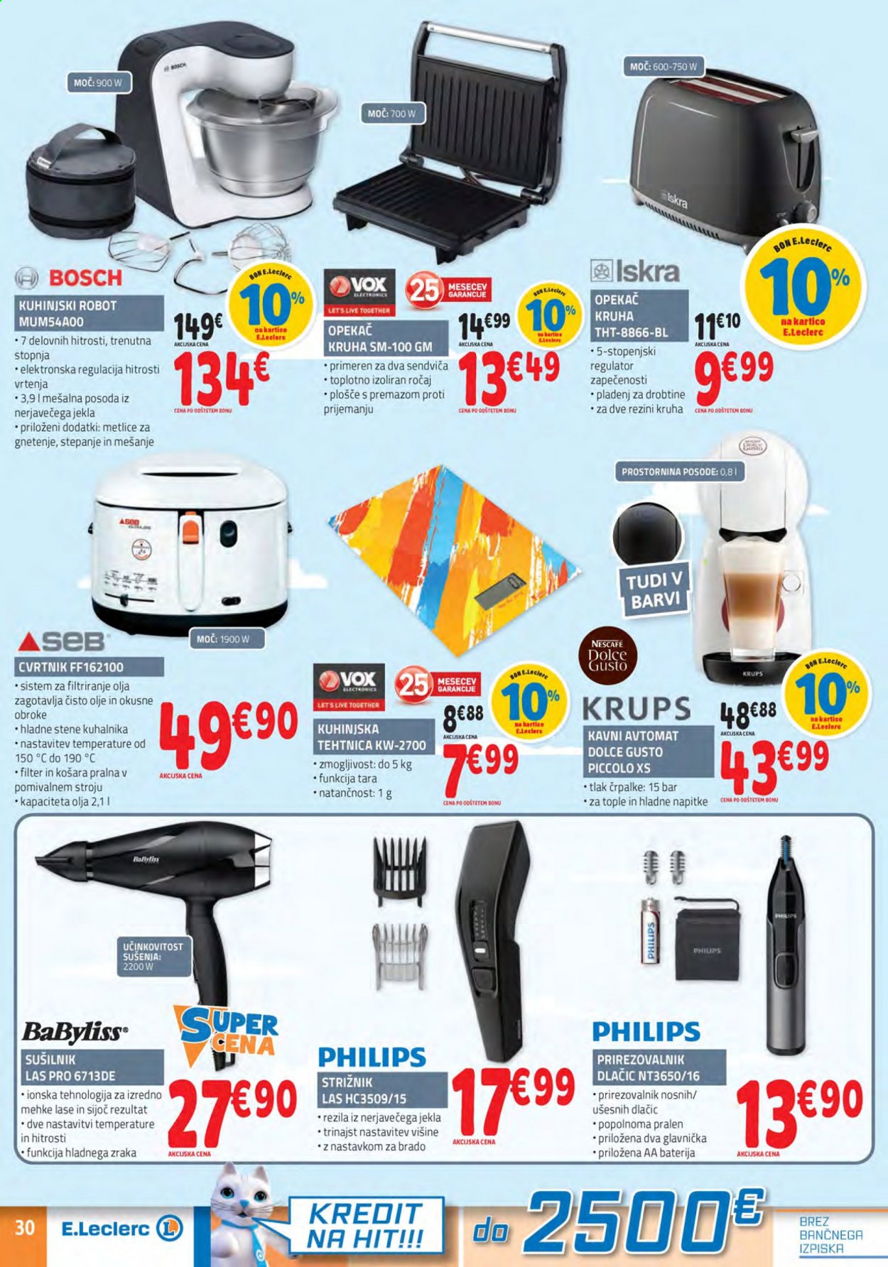 E.Leclerc katalog - 30.6.2021 - 10.7.2021. Stran 30