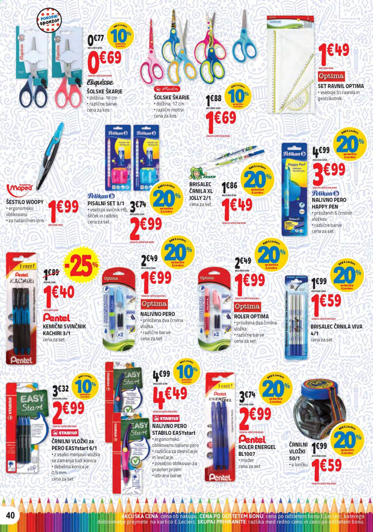 E.Leclerc katalog - 30.6.2021 - 10.7.2021. Stran 40