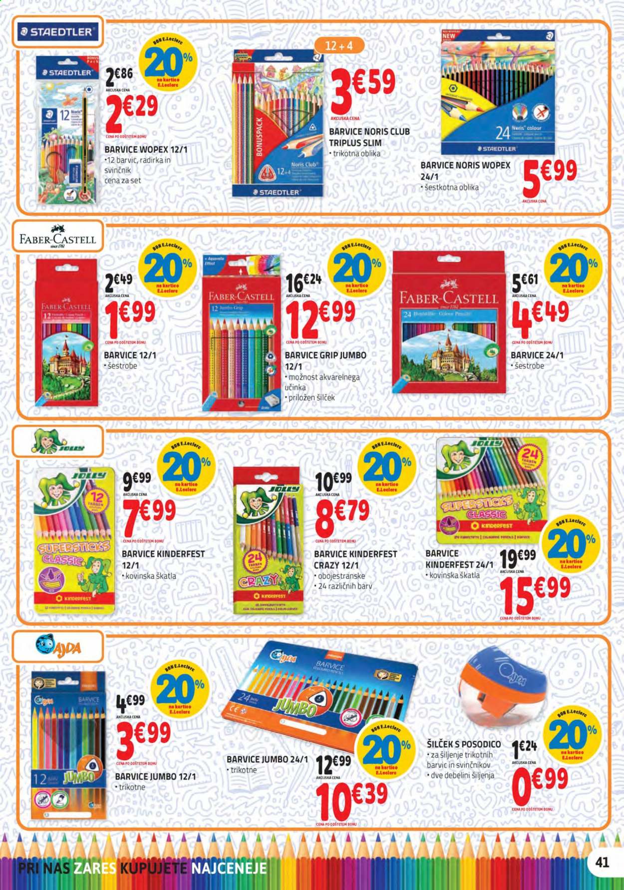 E.Leclerc katalog - 30.6.2021 - 10.7.2021. Stran 41