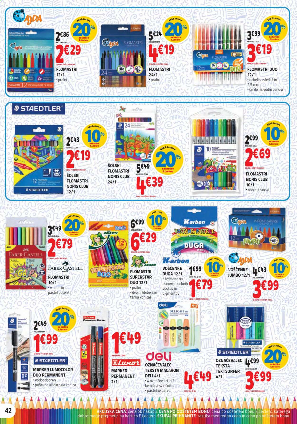 E.Leclerc katalog - 30.6.2021 - 10.7.2021. Stran 42