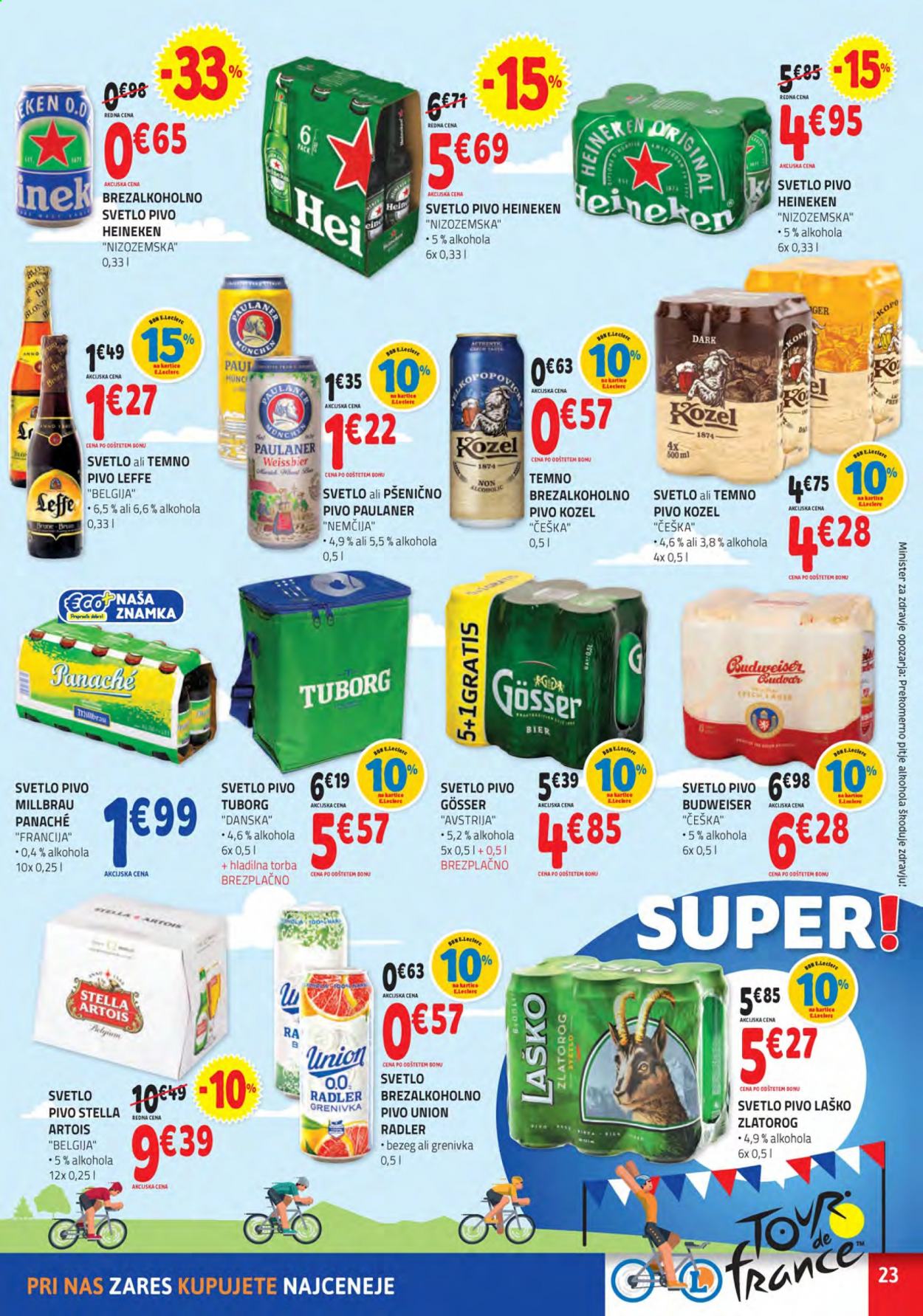 E.Leclerc katalog - 30.6.2021 - 10.7.2021. Stran 23