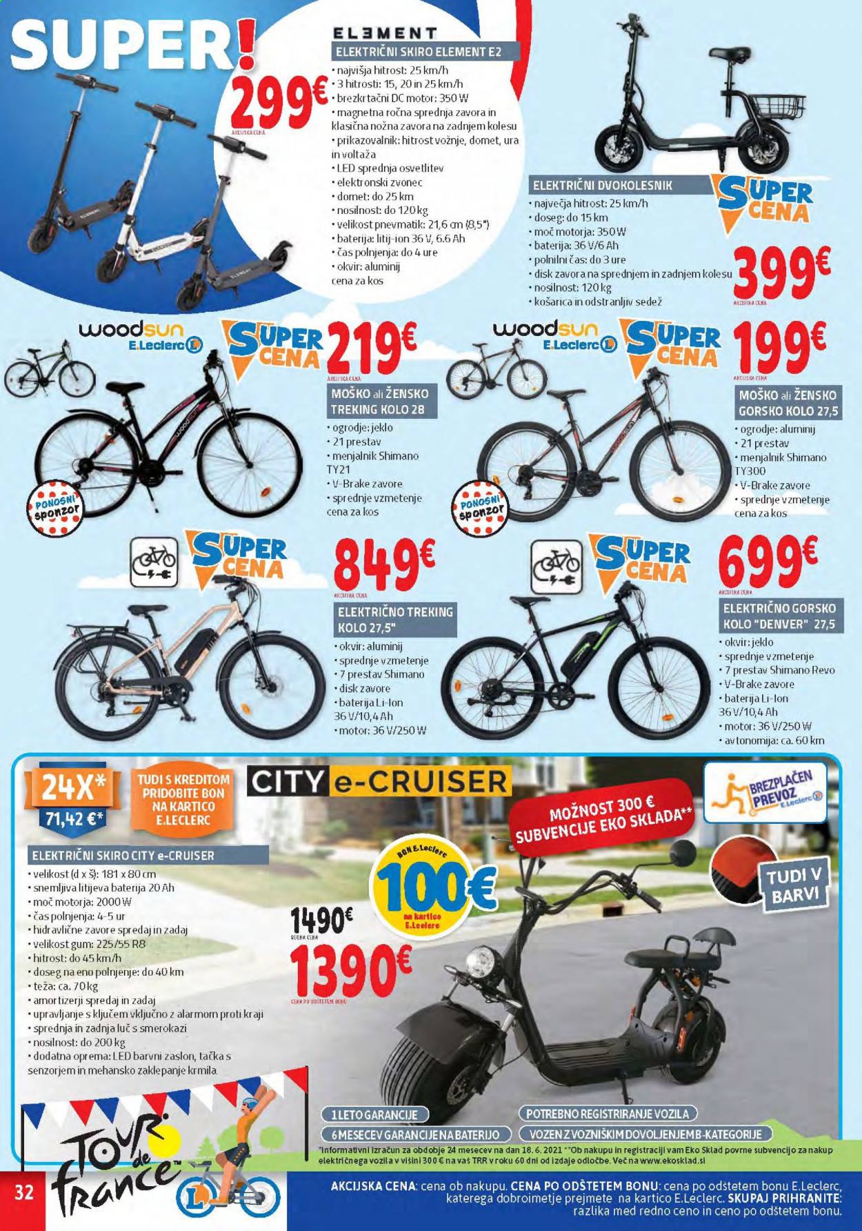 E.Leclerc katalog - 30.6.2021 - 10.7.2021. Stran 32