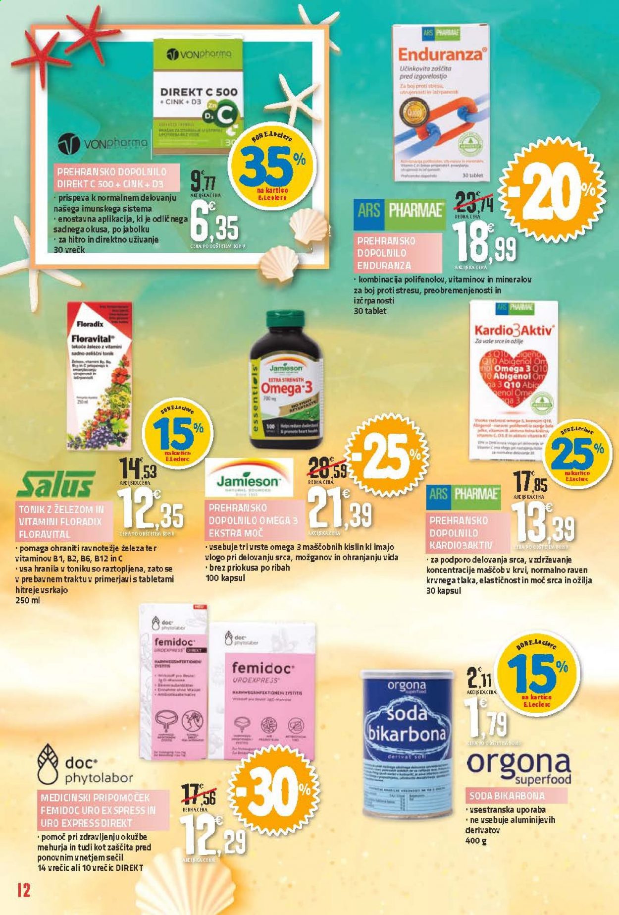 E.Leclerc katalog - 2.7.2021 - 17.7.2021. Stran 12