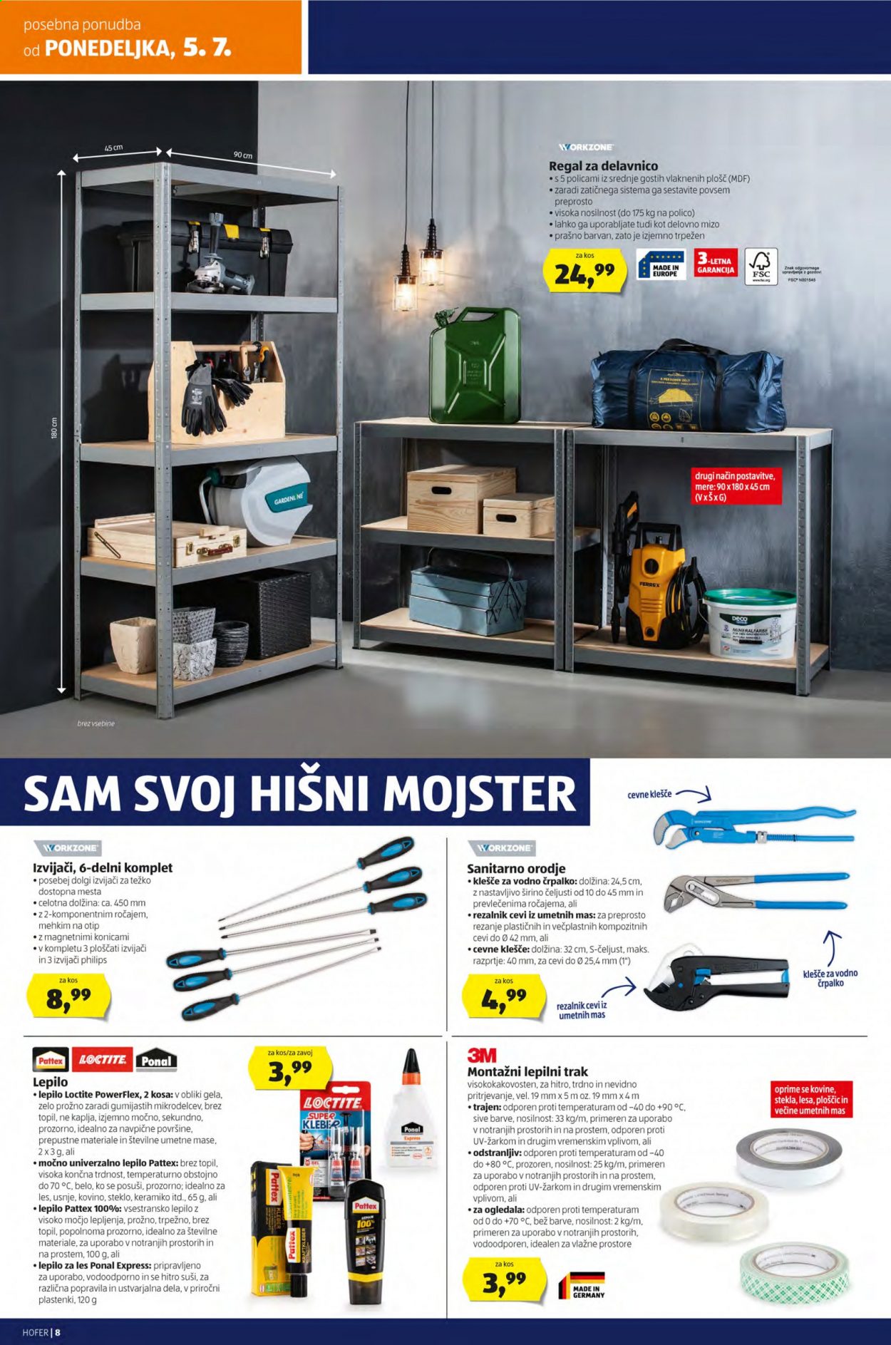 Hofer katalog - 2.7.2021 - 10.7.2021. Stran 8